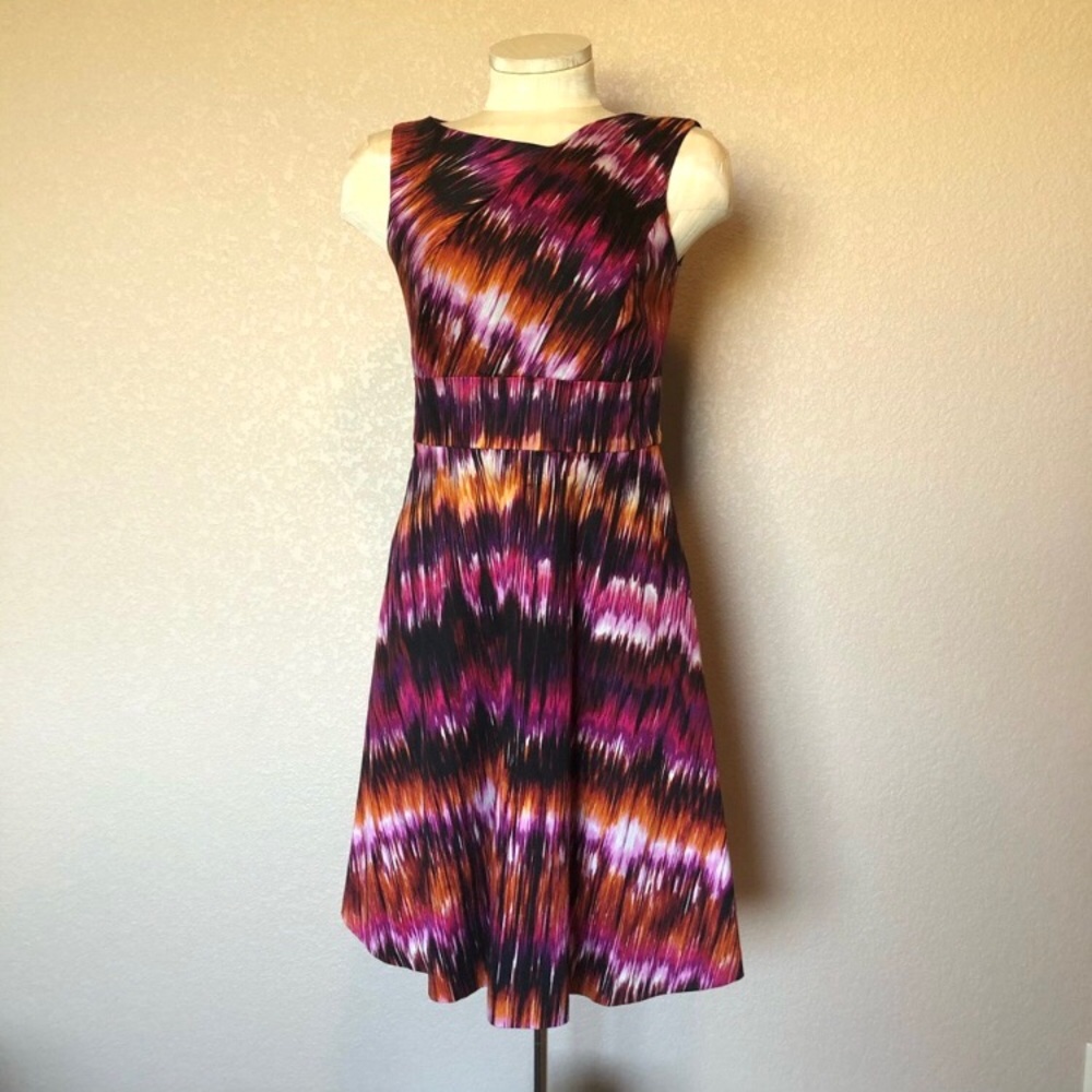 Calvin Klein multicolored sleeveless dress